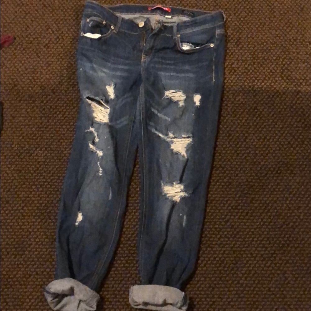 Cropped jeans